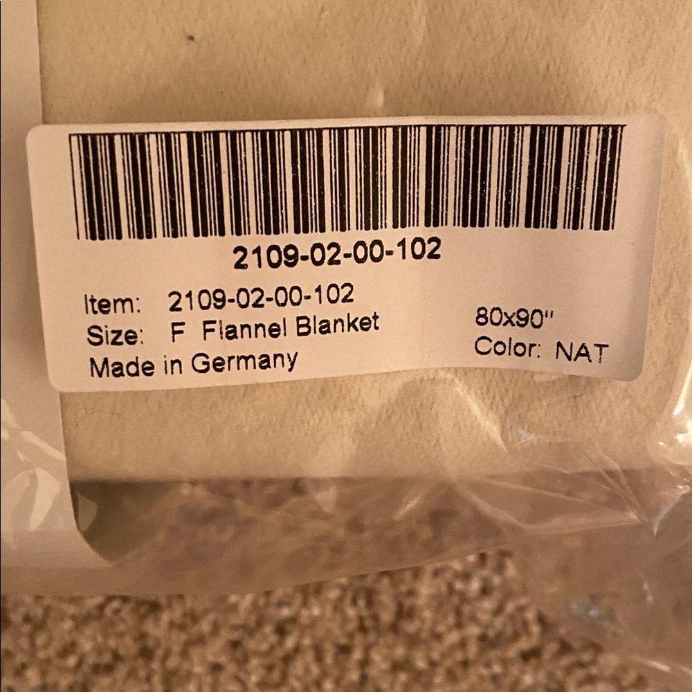 Cuddledown Cotton Flannel Blanket - Picture 2 of 4